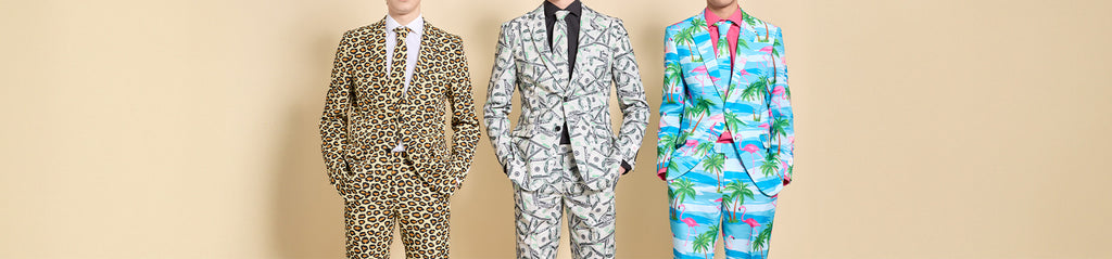 3 men wearing OppoSuits Prom Suits