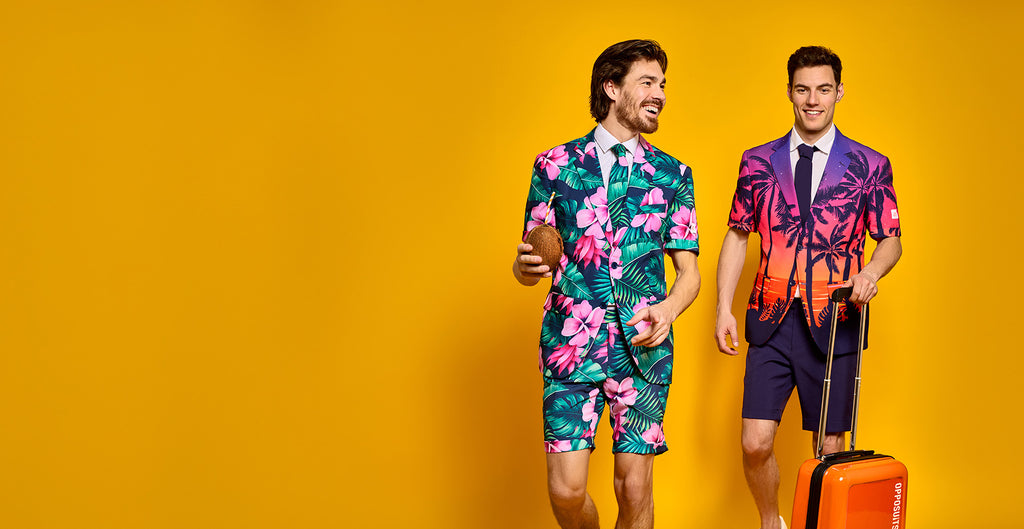 Men wearing OppoSuits summer suits