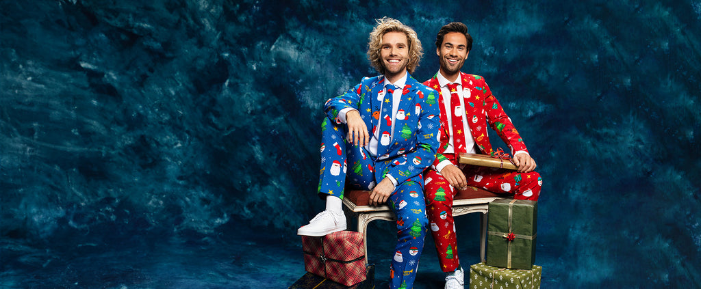 Unwrapping Festive Elegance: The Magic of Christmas Suits