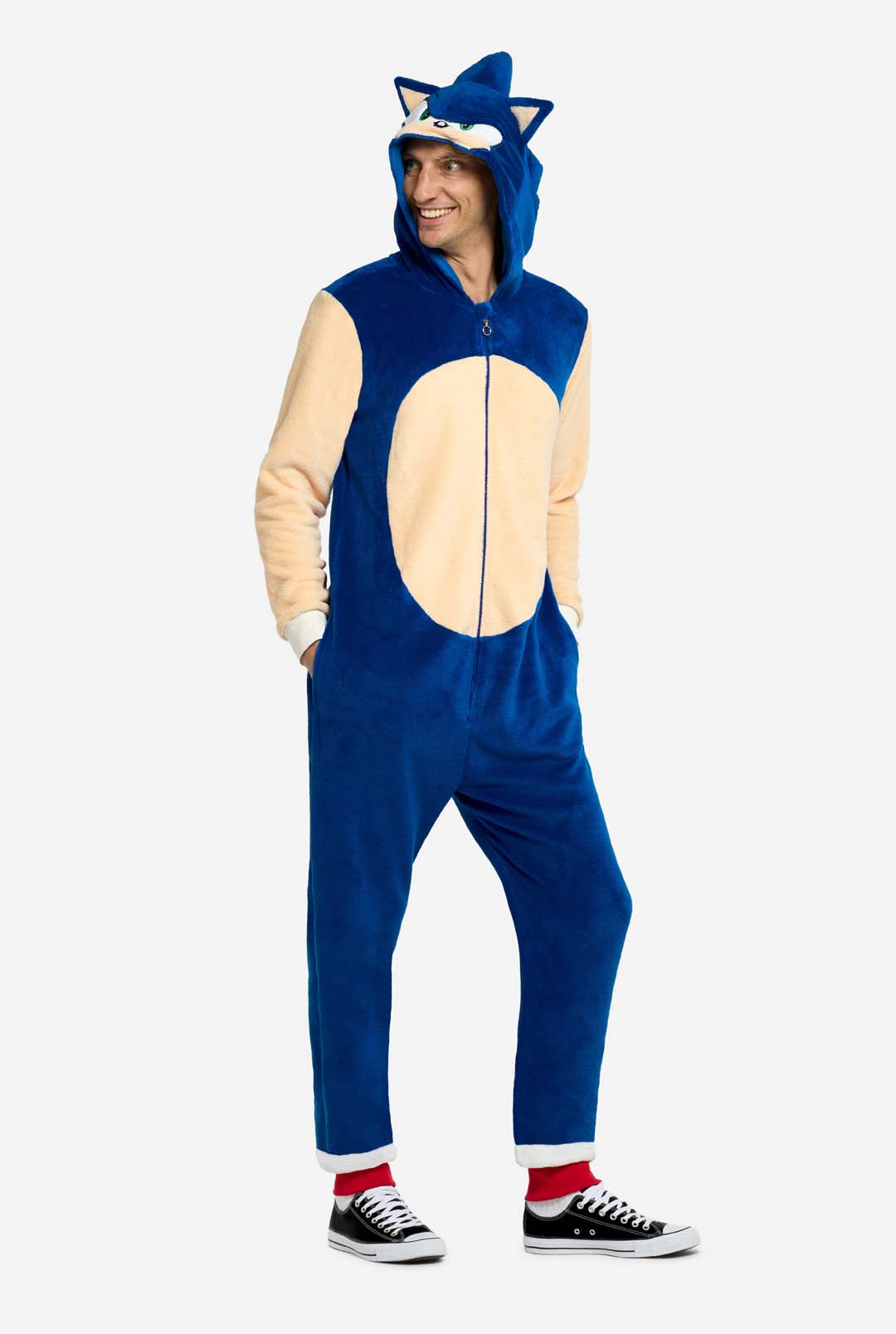 Sonic the Hedgehog Onesie Adult Sonic Onesie OppoSuits