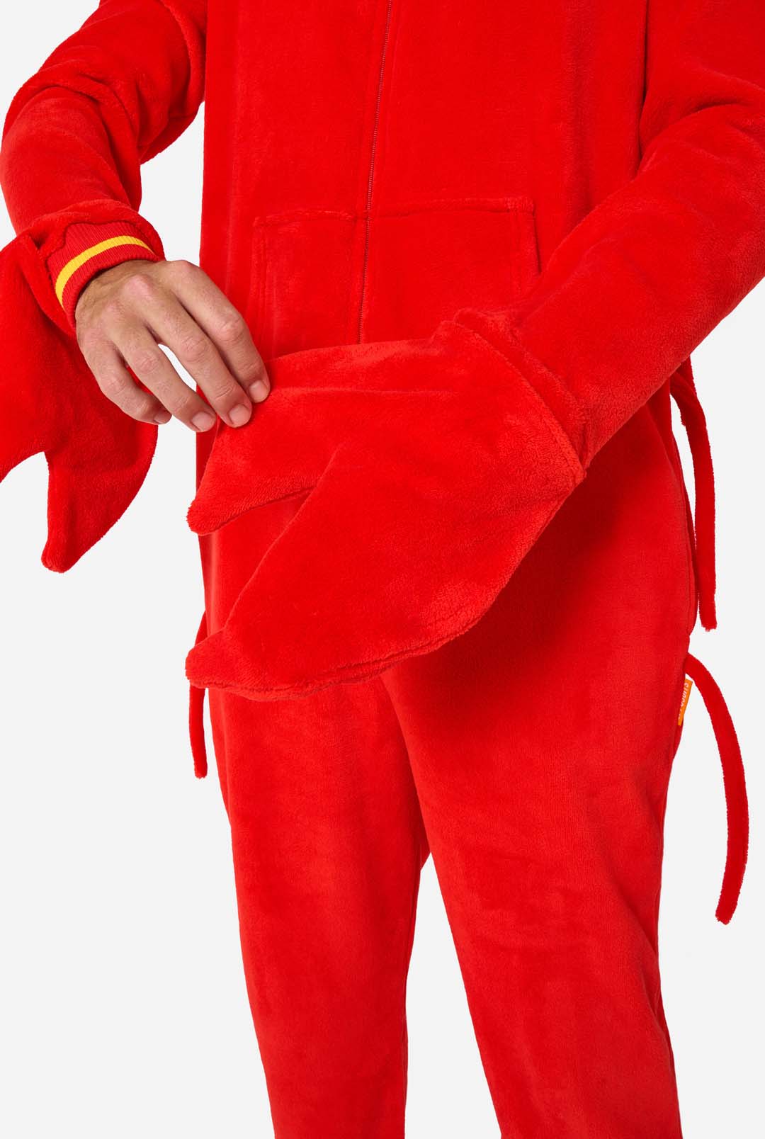 White Lobsters Turtleneck Long Sleeve Onesie