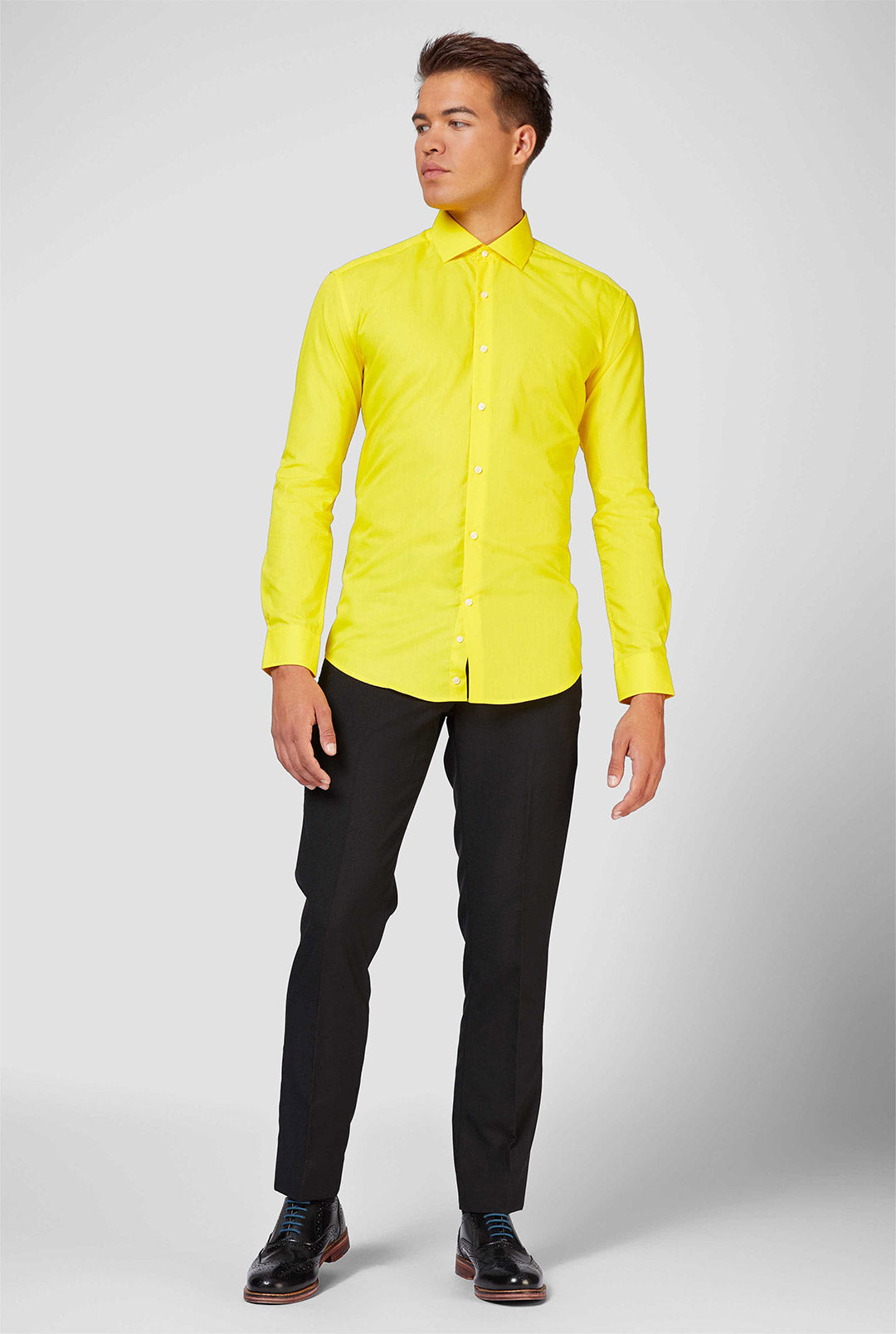 Yellow Fellow Shirt | Long Sleeved Dress Shirt | OppoSuits
