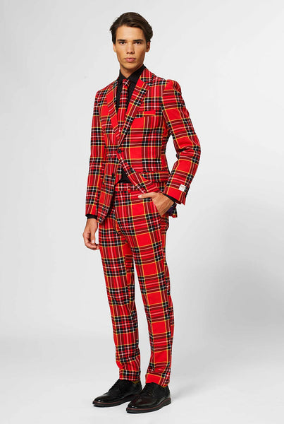The Lumberjack | Men's Tartan Christmas Suit | OppoSuits The Lumberjack | Men's Tartan Christmas Suit | OppoSuits