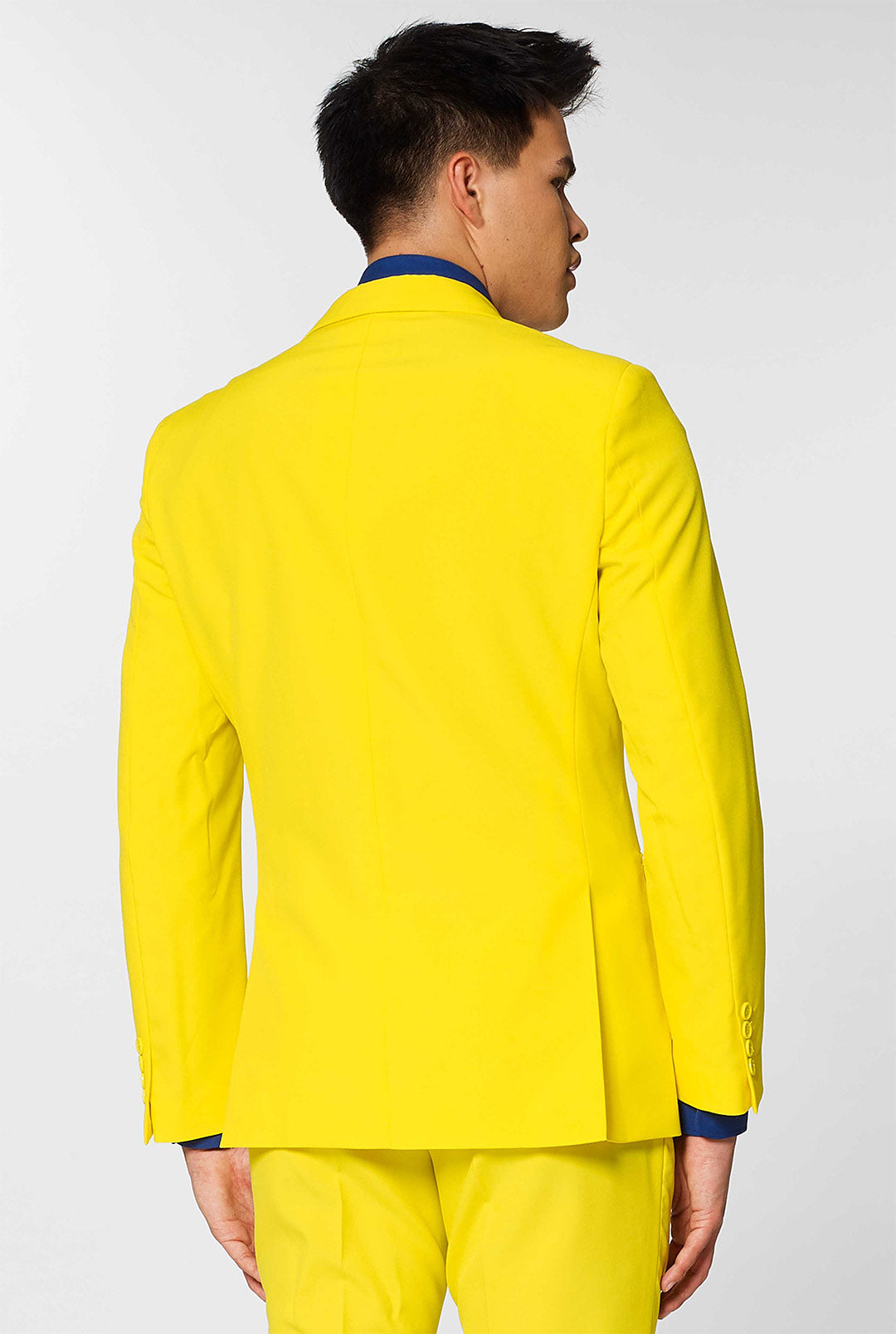4 Button Suit Yellow - GQ Gentlemen's Quarters Fashion By GQ