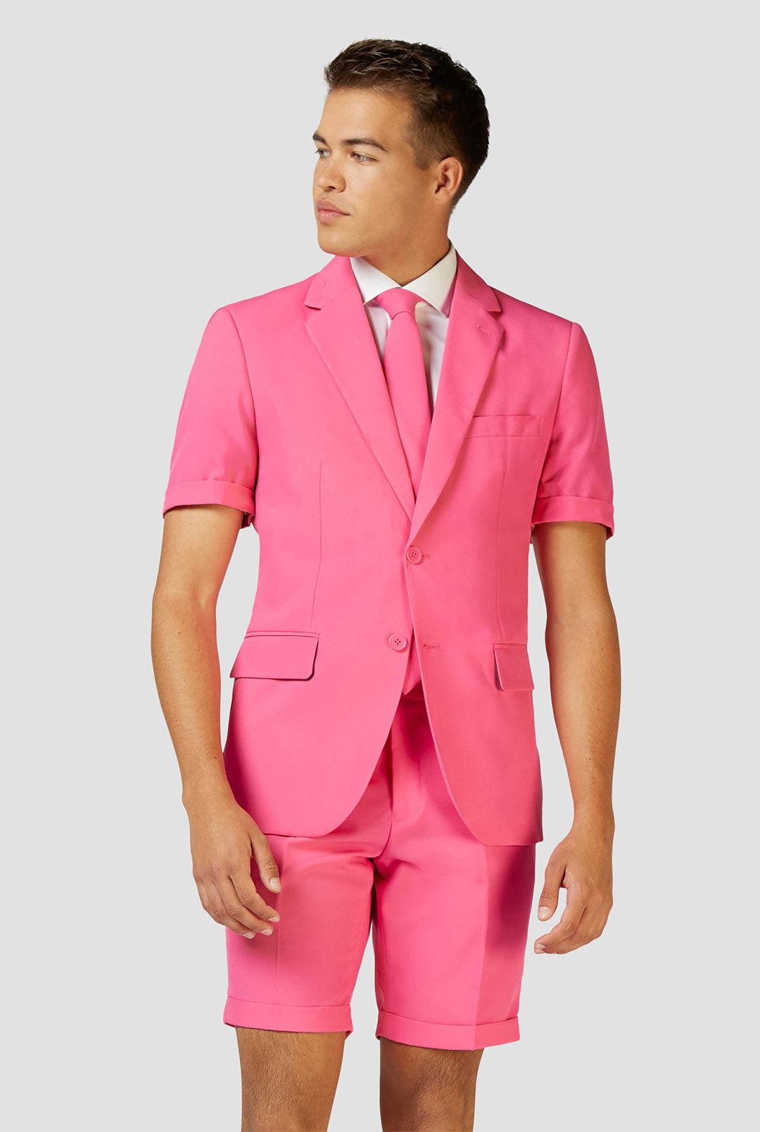 Summer Mr. Pink | Short Pink Summer Suit | OppoSuits