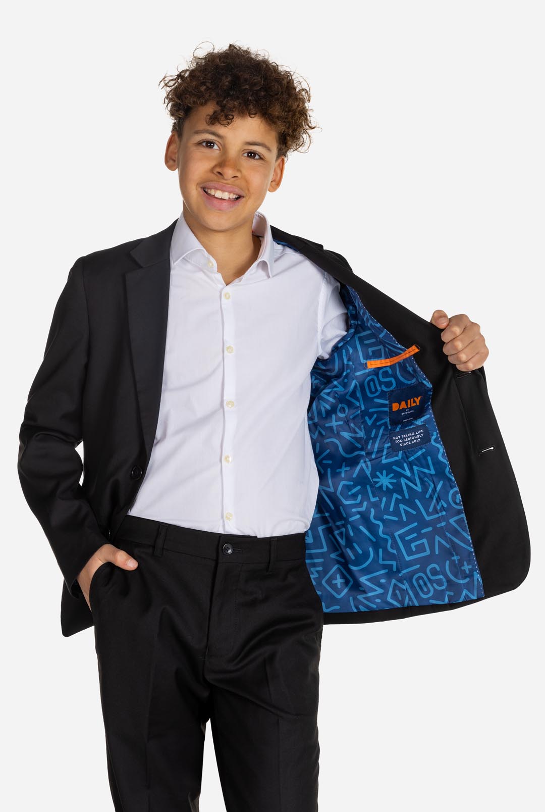 Suit For Teenager Black ~ White main image 0