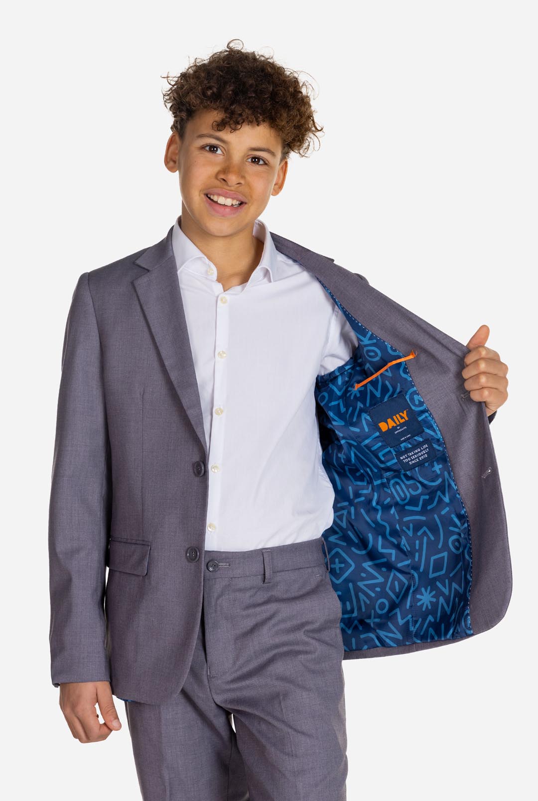 Suit For Teenager Gray main image 1