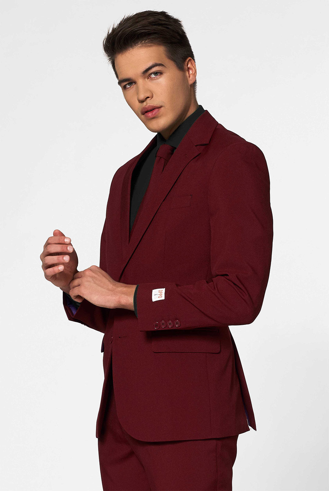 Men Suit Burgundy Formal Suit Slim Fit Wedding Evening Party Dinner Coat  Pants | eBay
