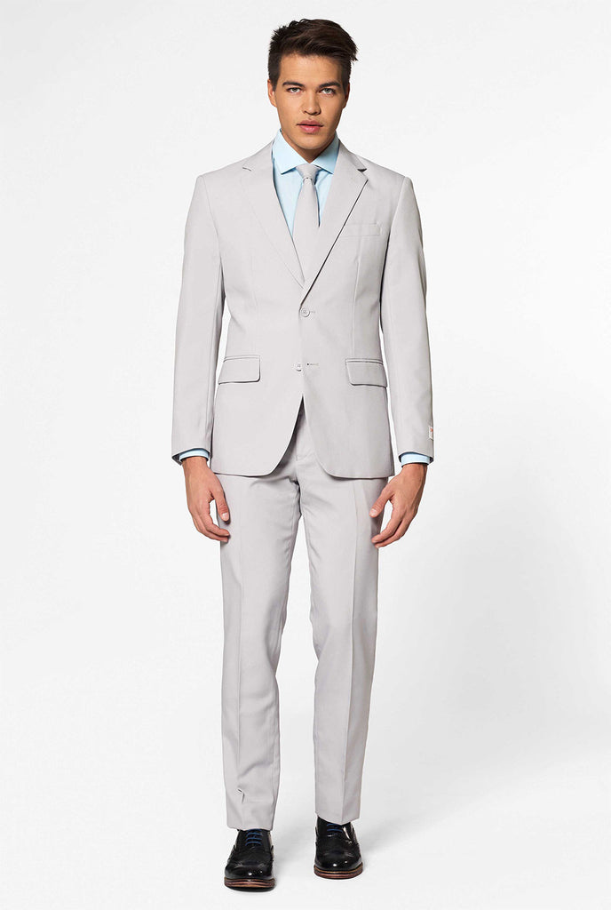 Groovy Grey Men's Suit - OppoSuits